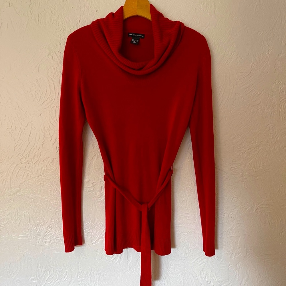 New York & Company Cowl Neck Sweater